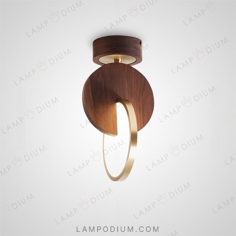 Ceiling light fixture GLATT WOOD CH