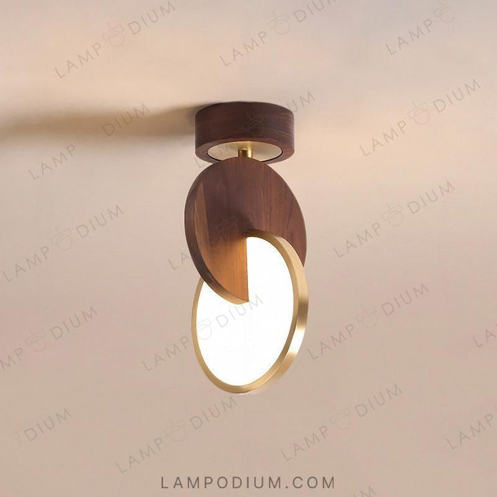 Ceiling light fixture GLATT WOOD CH