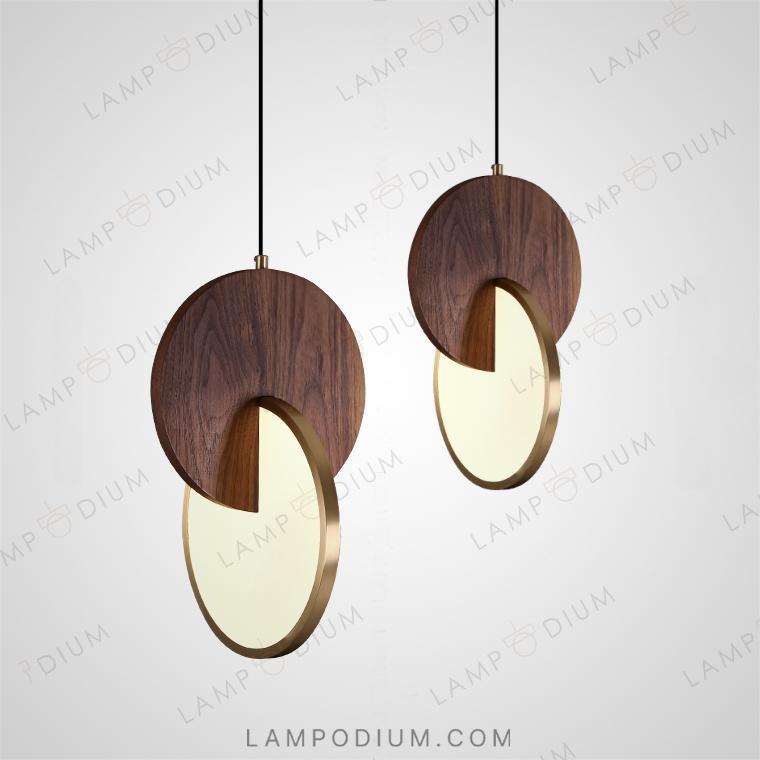 Pendant light GLATT WOOD