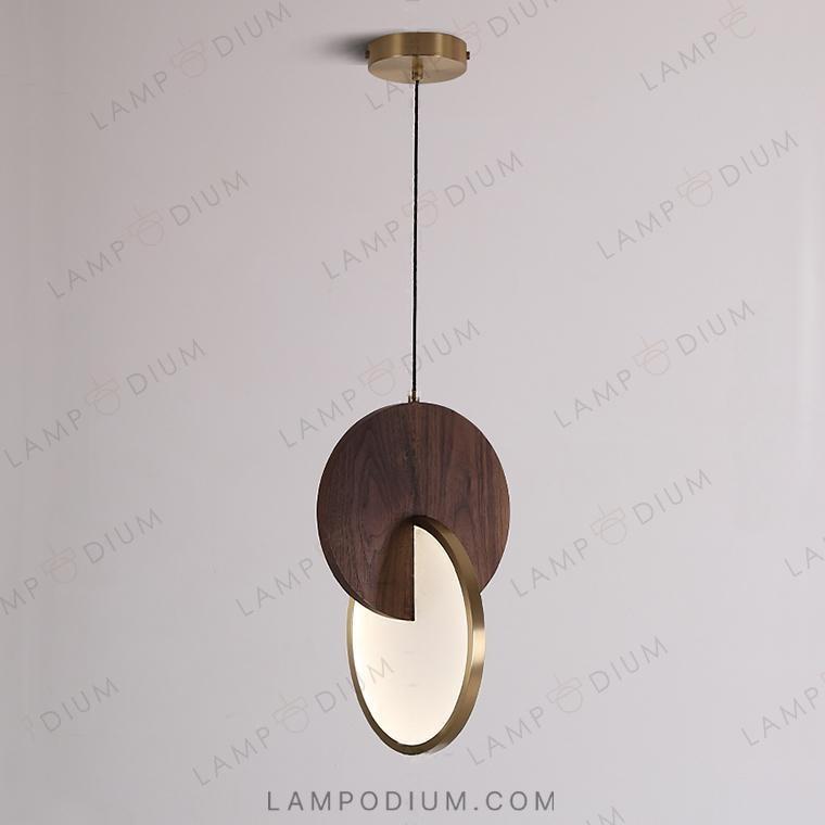 Pendant light GLATT WOOD