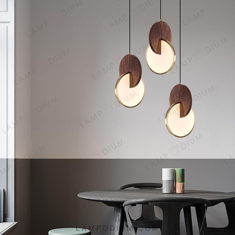 Pendant light GLATT WOOD