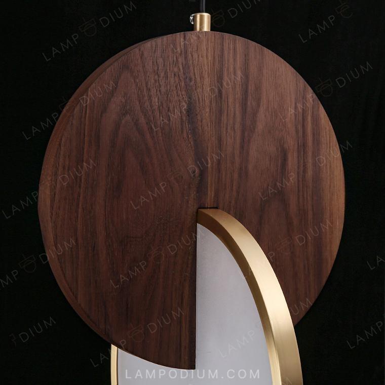 Pendant light GLATT WOOD