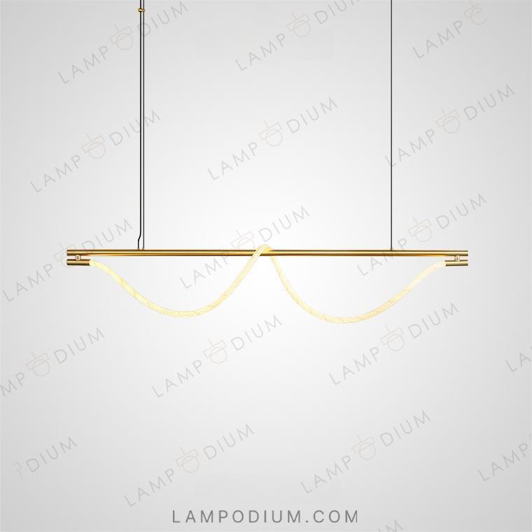 Linear, row luminaire GLORIFY OPTIC LUX LONG