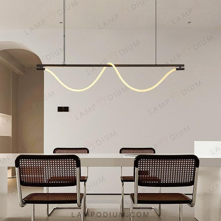 Linear, row luminaire GLORIFY OPTIC LUX LONG