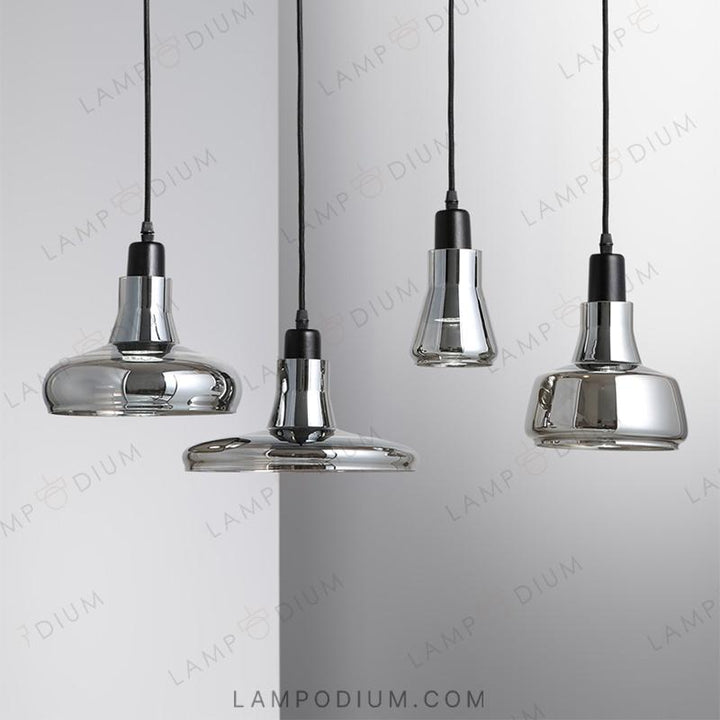 Ready combination of lighting fixtures GLOSS TETRA