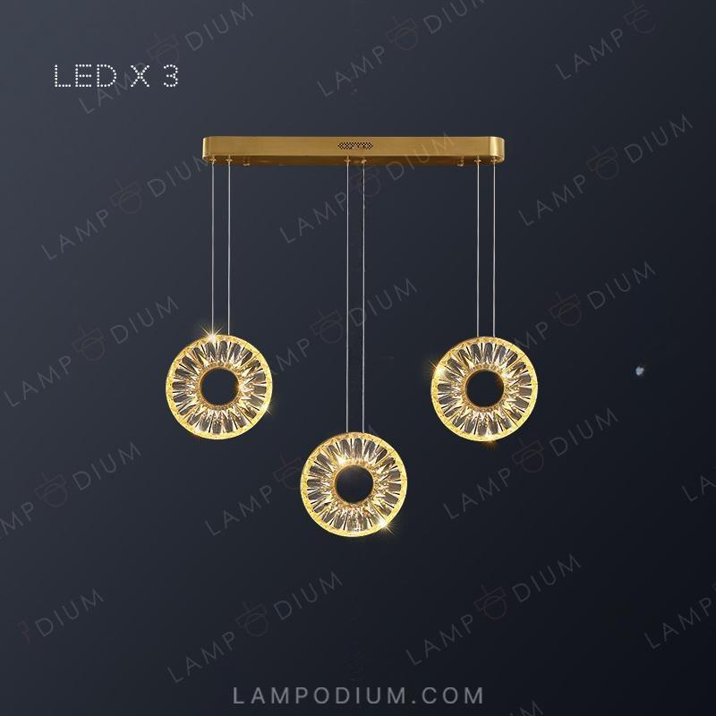 Ready combination of luminaires GODIVA MORE