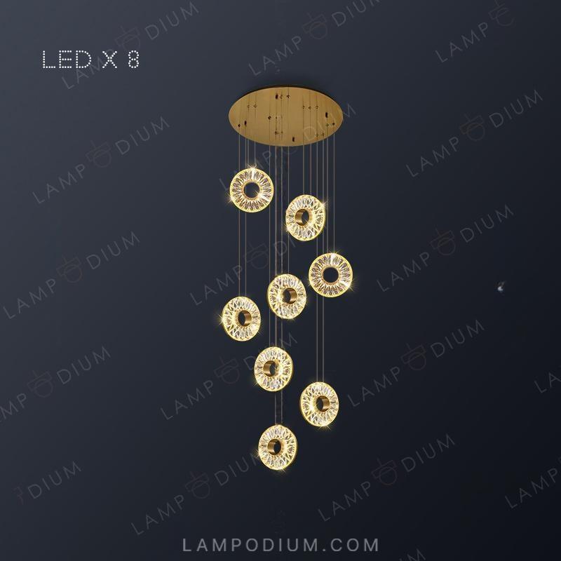 Ready combination of luminaires GODIVA MORE