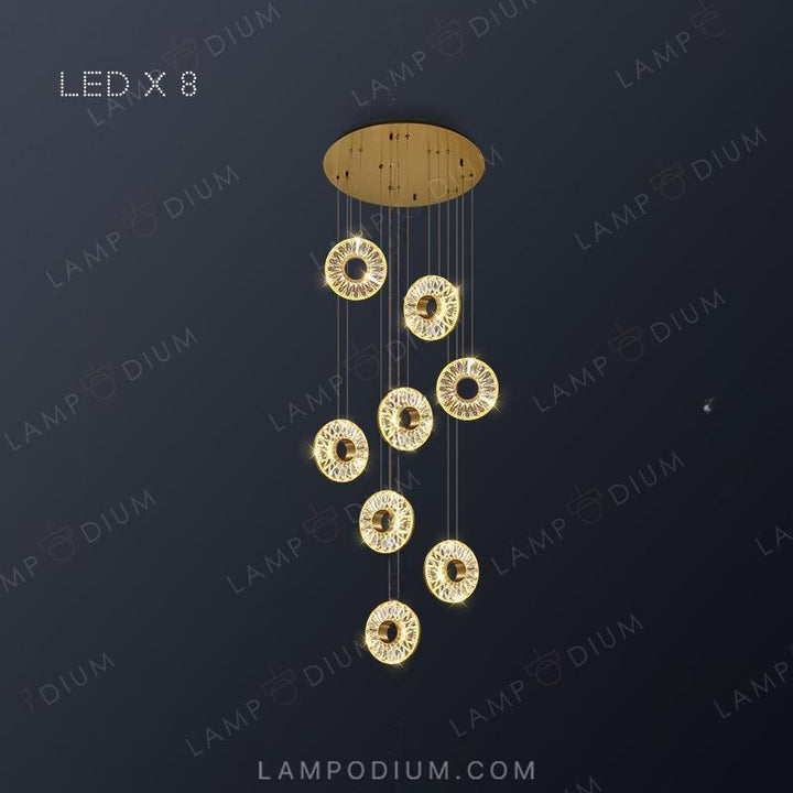 Ready combination of luminaires GODIVA MORE