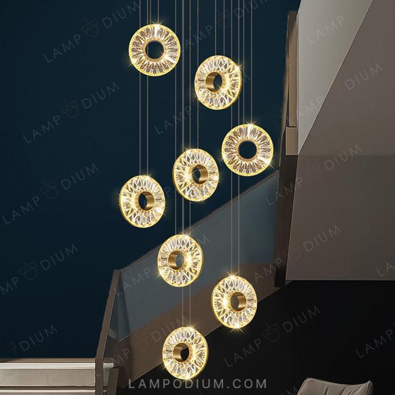 Ready combination of luminaires GODIVA MORE