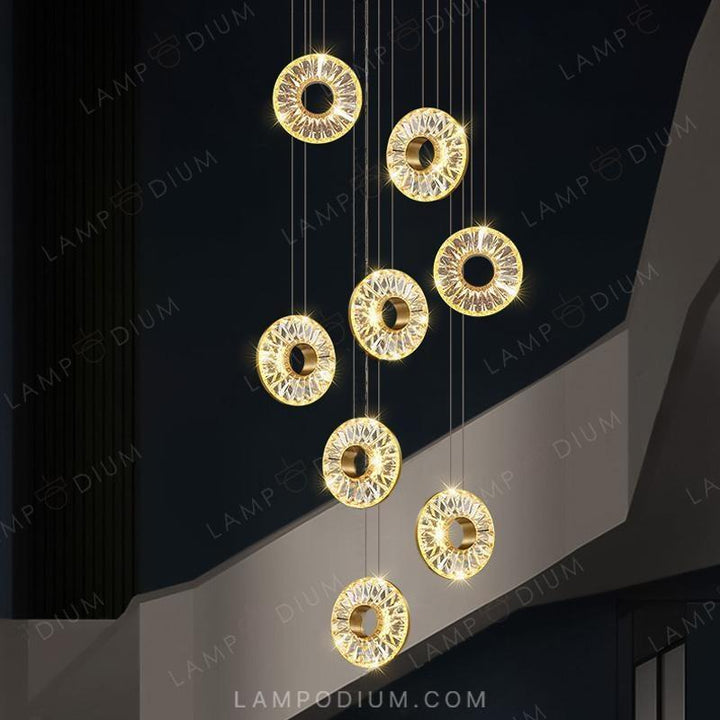 Ready combination of luminaires GODIVA MORE