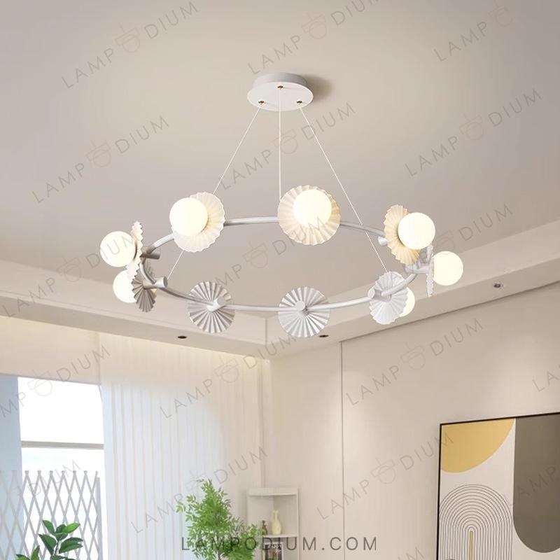 Ring chandeliers and light fixtures GURRA