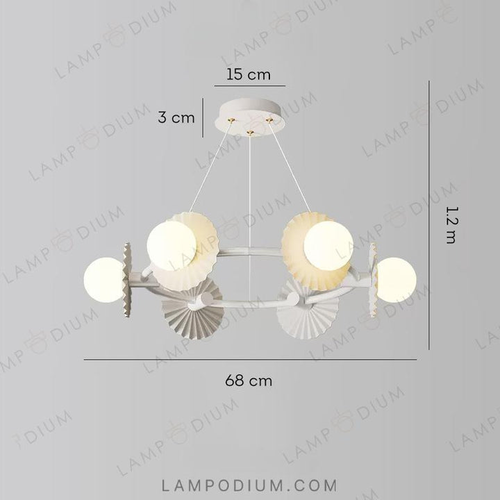 Ring chandeliers and light fixtures GURRA