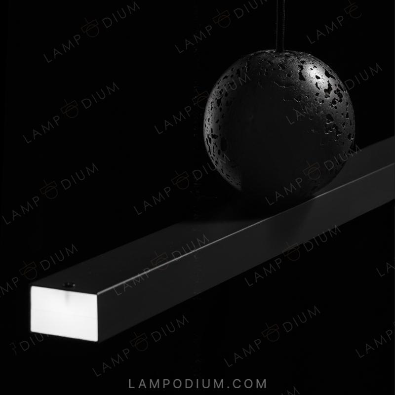 Linear, row luminaire GUSTEN