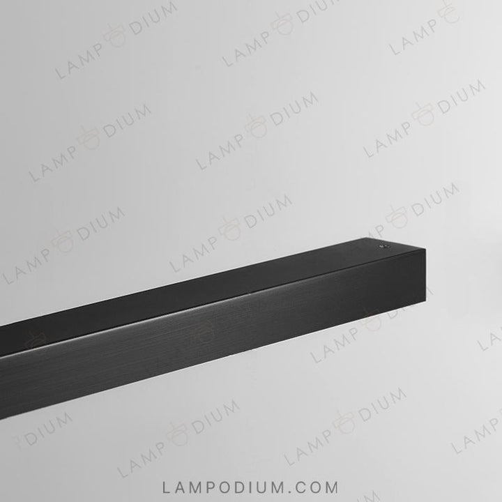 Linear, row luminaire GUSTEN