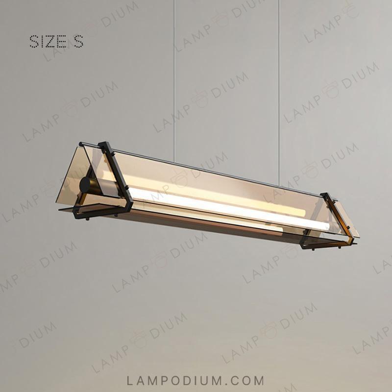 Linear, row luminaire HAGA LONG