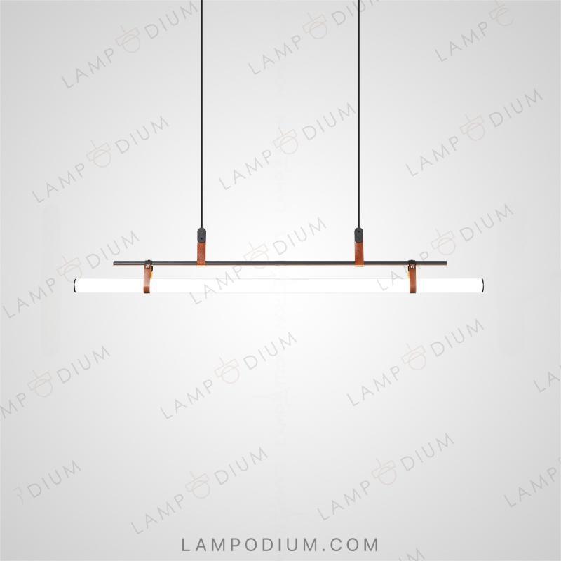 Linear, row luminaire HARALD