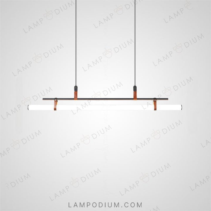 Linear, row luminaire HARALD