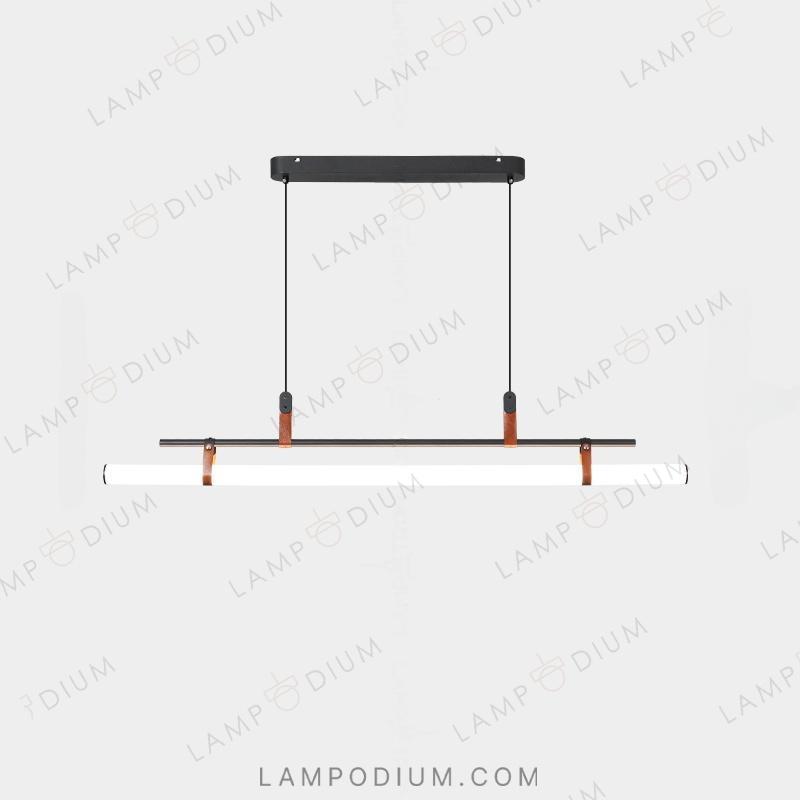 Linear, row luminaire HARALD