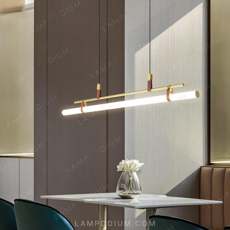 Linear, row luminaire HARALD