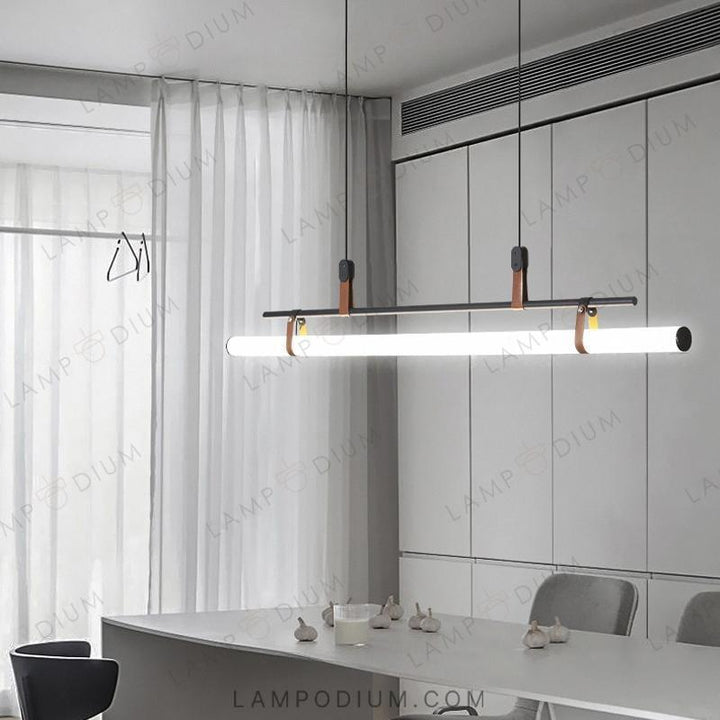 Linear, row luminaire HARALD