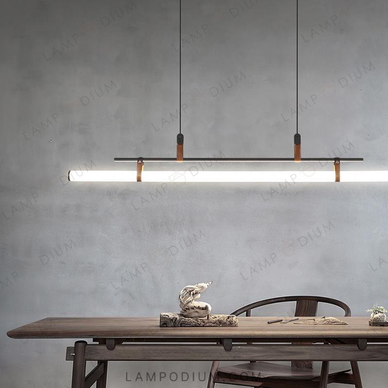 Linear, row luminaire HARALD