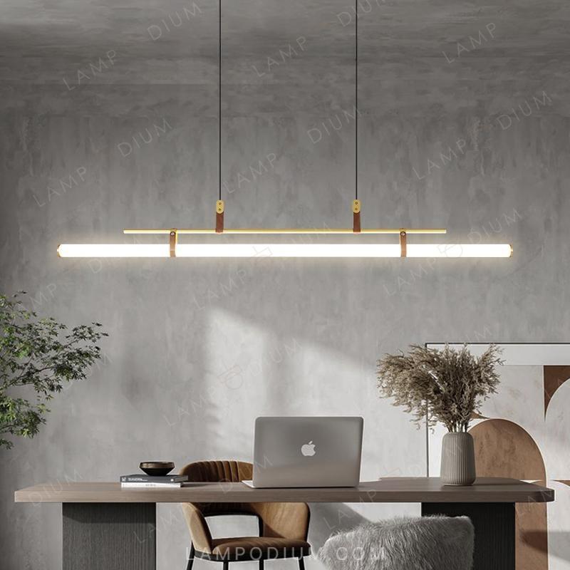 Linear, row luminaire HARALD