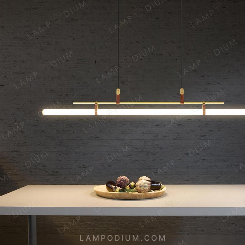 Linear, row luminaire HARALD