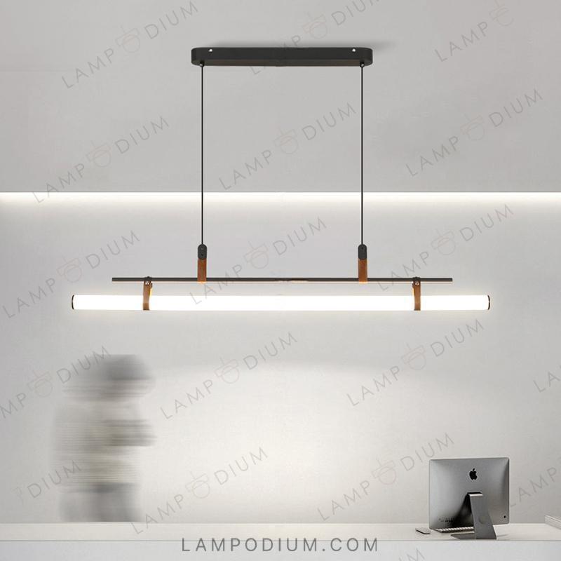 Linear, row luminaire HARALD