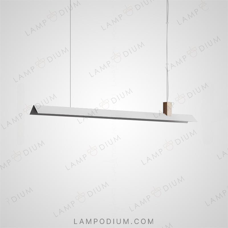 Linear, row luminaire HARMONY