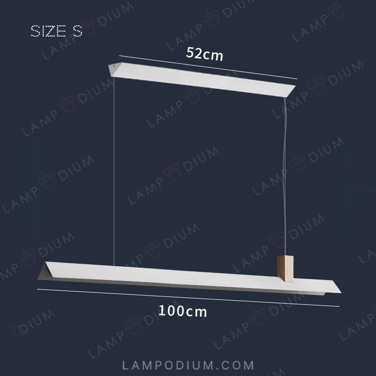 Linear, row luminaire HARMONY