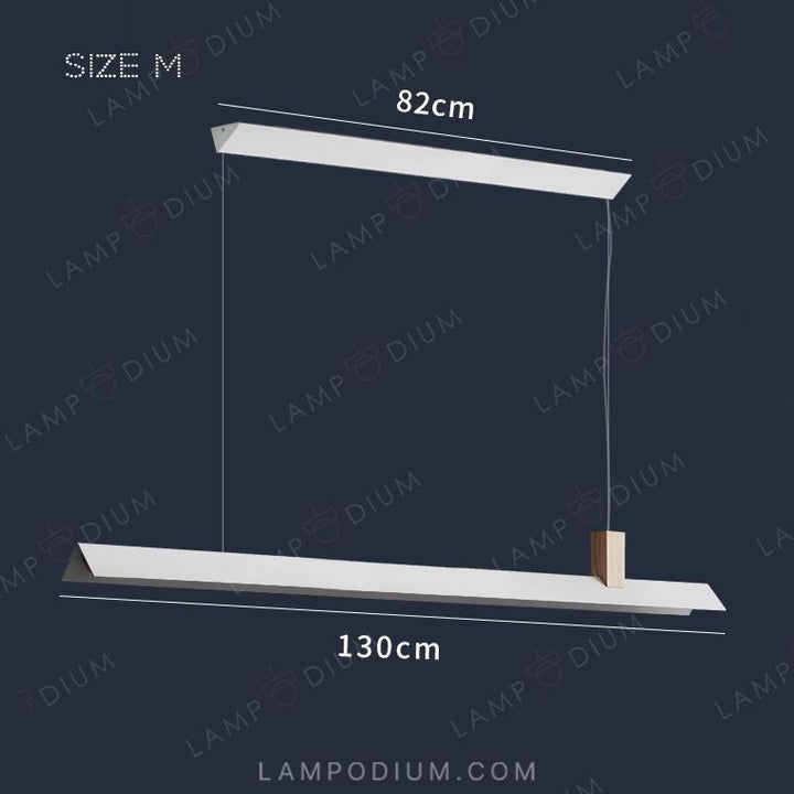 Linear, row luminaire HARMONY