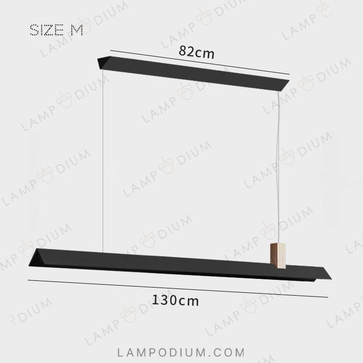 Linear, row luminaire HARMONY