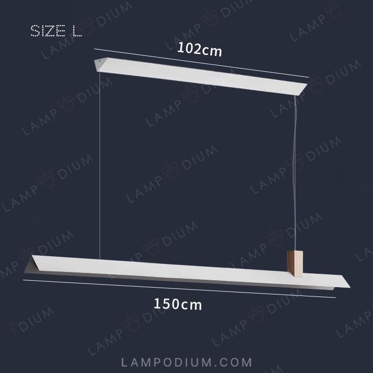 Linear, row luminaire HARMONY