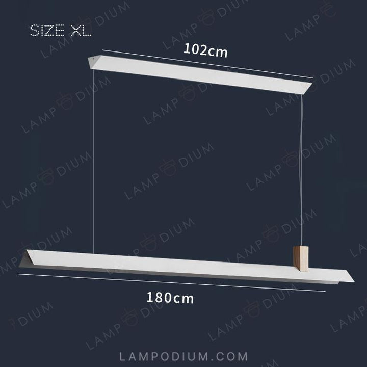 Linear, row luminaire HARMONY