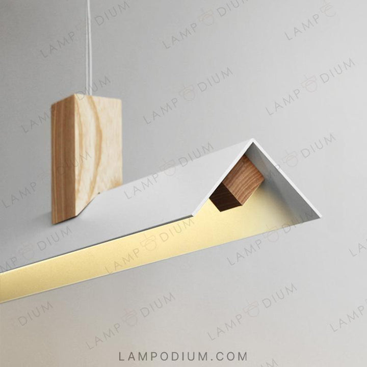 Linear, row luminaire HARMONY