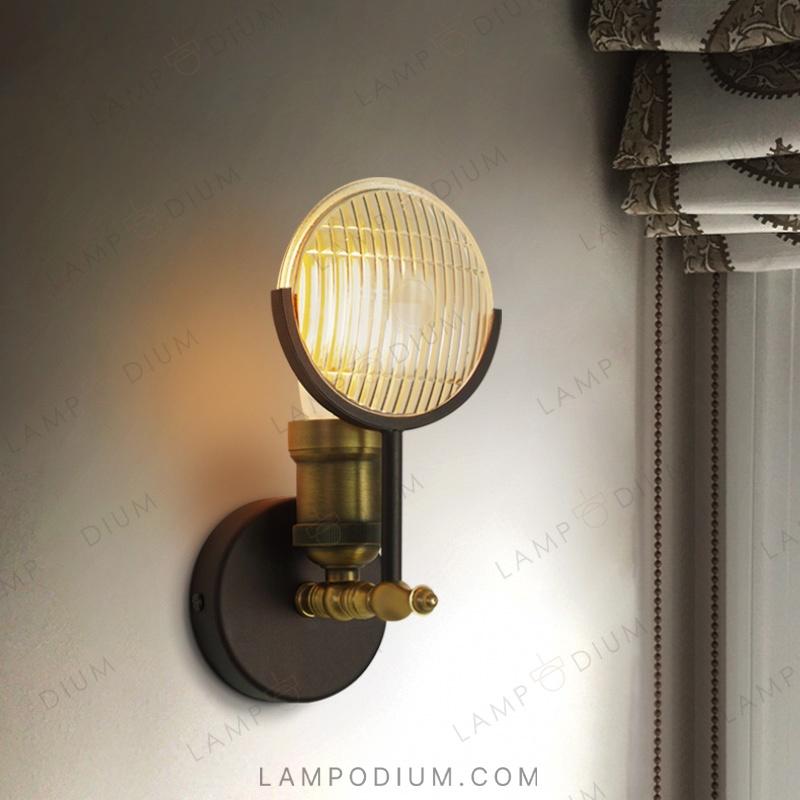 Wall lamp HEADLIGHT