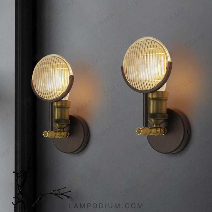 Wall lamp HEADLIGHT