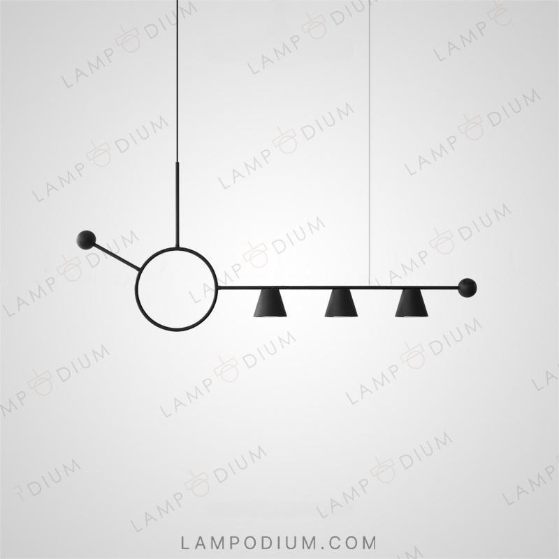 Linear, row luminaire HEDVIG