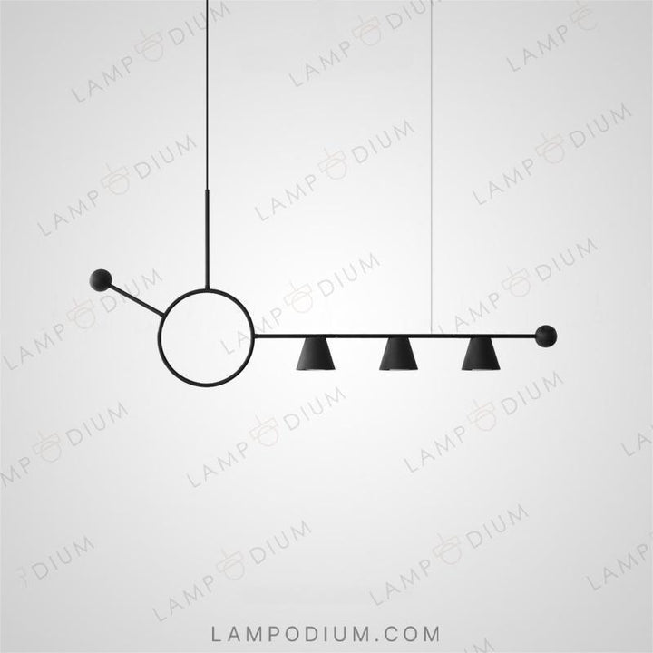 Linear, row luminaire HEDVIG