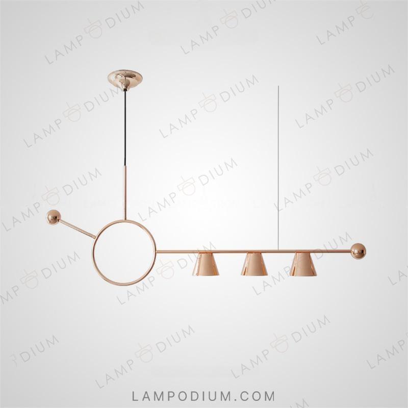 Linear, row luminaire HEDVIG