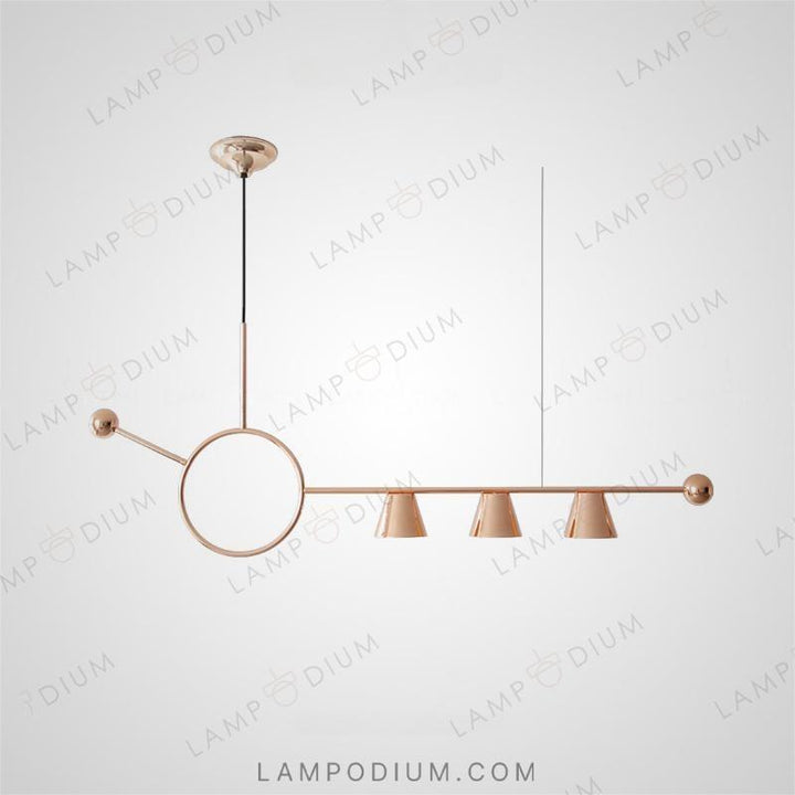 Linear, row luminaire HEDVIG