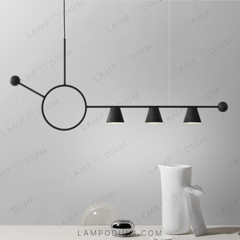 Linear, row luminaire HEDVIG