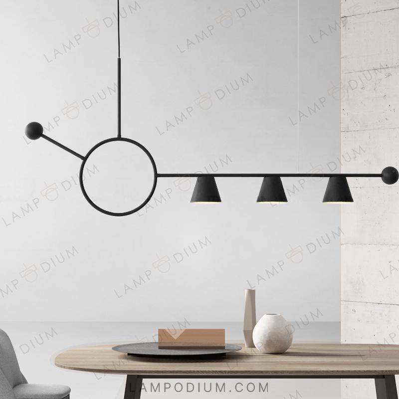 Linear, row luminaire HEDVIG