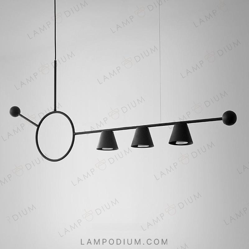 Linear, row luminaire HEDVIG