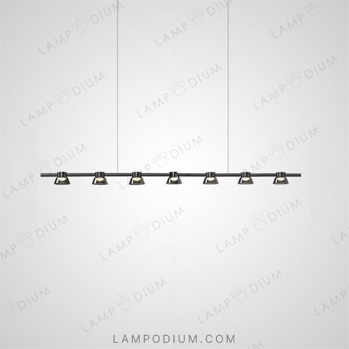 Linear, row luminaire HILDFRID L