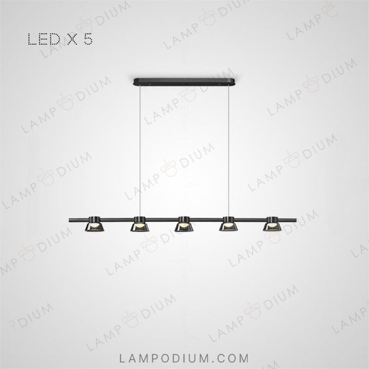 Linear, row luminaire HILDFRID L