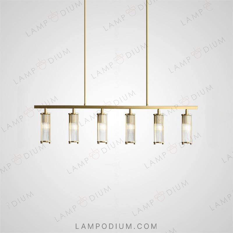 Linear, row luminaire HILDIS LONG