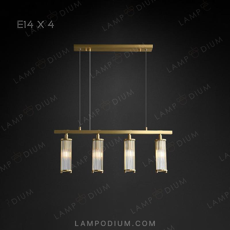 Linear, row luminaire HILDIS LONG