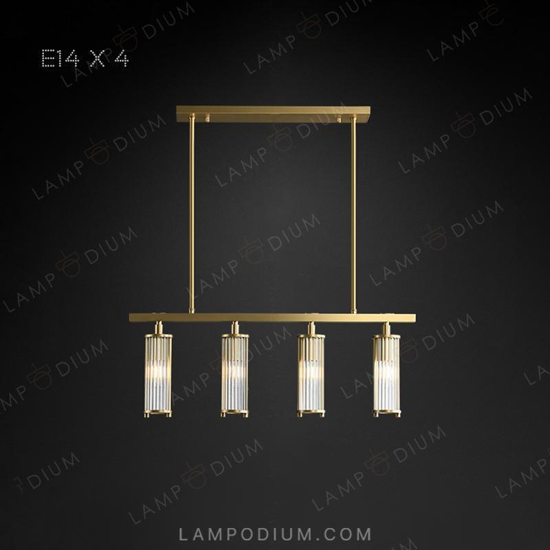 Linear, row luminaire HILDIS LONG