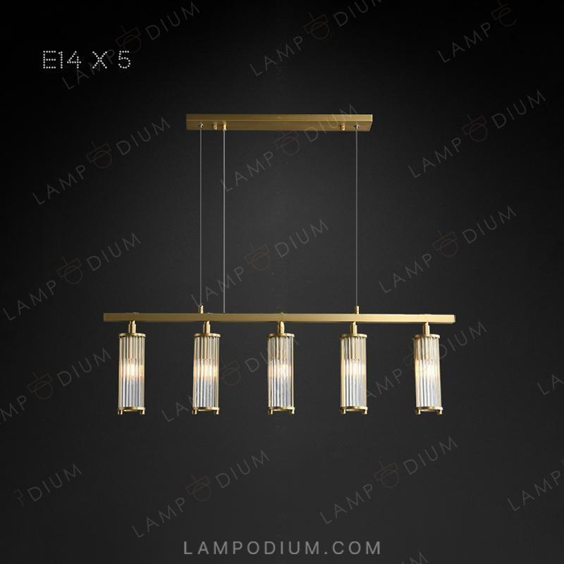 Linear, row luminaire HILDIS LONG